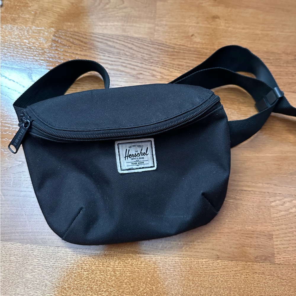 Herschel black cross body bag